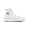 Converse Zapatillas Mujer CHUCK TAYLOR ALL STAR MOVE PLATFORM FOUNDATIONAL LEATHER lateral exterior