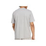 adidas Camiseta Hombre TREFOIL ESS TEE GRIS vista trasera