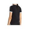 adidas Camiseta Mujer 3S TEE SLIM NEGRO vista trasera