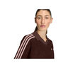 adidas Camiseta Mujer CROCHET POLO MARRON 04