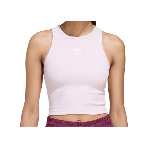 ADIDAS ESS RIB TANK beige