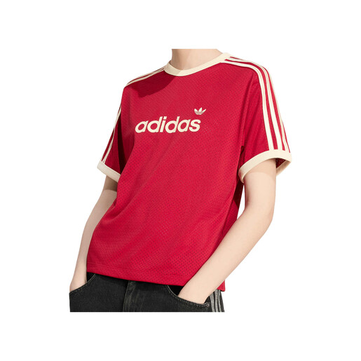 ADIDAS MESH TEE rojo
