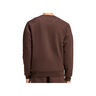 adidas Sudadera Hombre ESS CREW MARRON vista trasera
