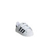 adidas Zapatillas Bebé SUPERSTAR II CF I BLANCO lateral interior