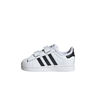 adidas Zapatillas Bebé SUPERSTAR II CF I BLANCO puntera
