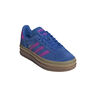 adidas Zapatillas Mujer GAZELLE BOLD W AZUL lateral interior
