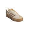 adidas Zapatillas Mujer GAZELLE BOLD W BEIGE lateral interior