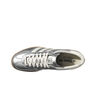 adidas Zapatillas Mujer Gazelle Indoor GRIS vista frontal girada 45º