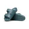 Birkenstock Chancletas y Sandalias Hombre Arizona EVA AZUL vista trasera