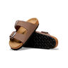 Birkenstock Chancletas y Sandalias Mujer Arizona BB BFBC Mocca MARRON vista trasera