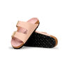 Birkenstock Chancletas y Sandalias Mujer Arizona BF ROSA vista trasera