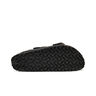 Birkenstock Chancletas y Sandalias Mujer Arizona Big Buckle EVA NEGRO vista frontal girada 45º