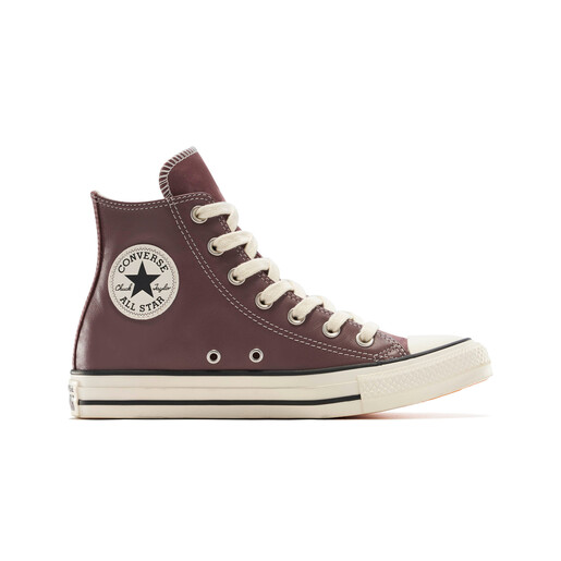 CONVERSE CHUCK TAYLOR ALL STAR - POT HOLE PLUM/EGRET/BLACK marron