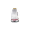 Converse Zapatillas Mujer Chuck Taylor All Star BLANCO vista frontal girada 45º