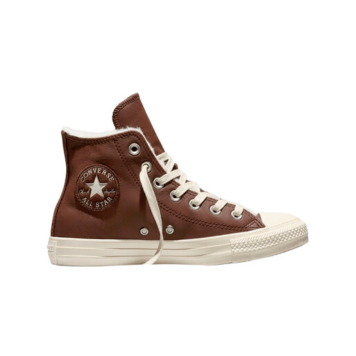CONVERSE CHUCK TAYLOR ALL STAR COZY - HEAVY DUTY BROWN/EGRET marron