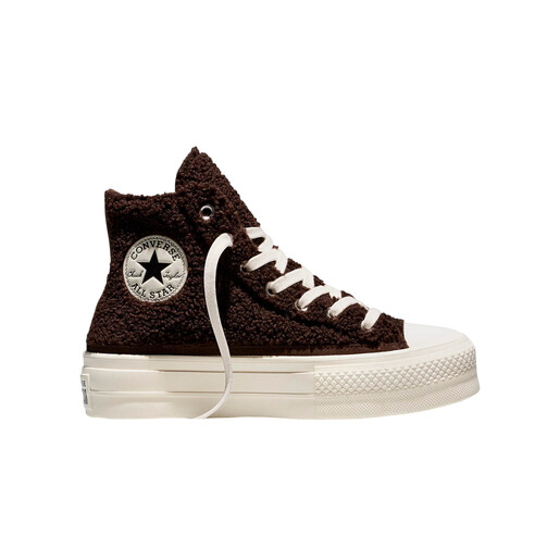 Converse Zapatillas Mujer CHUCK TAYLOR ALL STAR LIFT - FRESH BREW/EGRET/BLACK MARRON