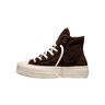 Converse Zapatillas Mujer CHUCK TAYLOR ALL STAR LIFT - FRESH BREW/EGRET/BLACK MARRON puntera