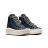 Converse Zapatillas Mujer Chuck Taylor All Star Move MARINO lateral interior