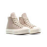 Converse Zapatillas Mujer WOMEN'S CONVERSE CHUCK TAYLOR ALL STAR LIFT PLATFORM SUEDE H BEIGE lateral interior