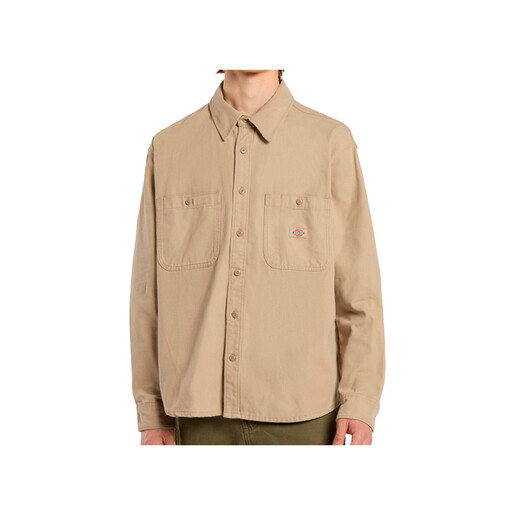 DICKIES DICKIES CANVAS SHIRT beige
