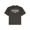Dickies Camiseta Hombre AVONDALE SS TEE BLACK MARRON vista trasera