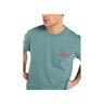Dickies Camiseta Hombre POLK SS TEE STORMY SEA AZUL 03