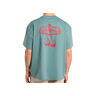 Dickies Camiseta Hombre POLK SS TEE STORMY SEA AZUL vista trasera