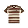 Dickies Camiseta Hombre STRIPE SS TEE CHOCOLATE BROWN MARRON 05