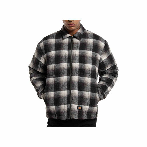 DICKIES FLORENCE OVERSIZED SHACKET BLACK marron