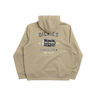 Dickies Sudadera Hombre SERVICE CREW HOODIE BEIGE vista trasera