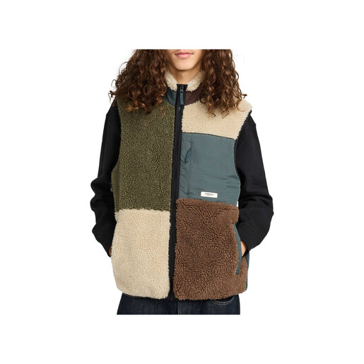 ELEMENT LAKE SHERPA VEST verde