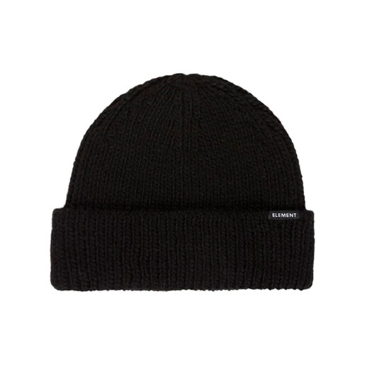 ELEMENT MID HEAVY KNIT SOLID negro