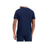 Le Coq Sportif Camiseta Hombre ESS T/T Tee SS N1 M ROSA vista trasera