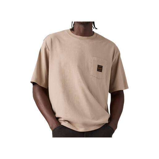 LEVI'S SS WORKWEAR PKT TEE beige