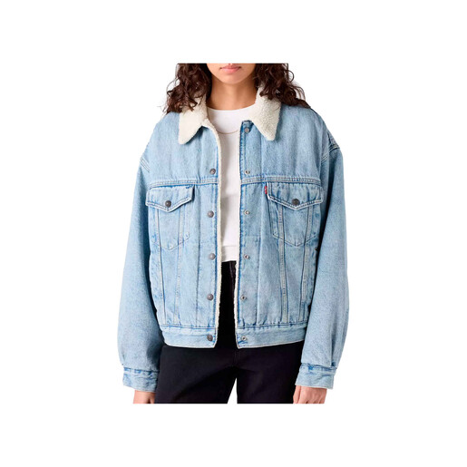 LEVI'S 90S SHERPA TRUCKER marino