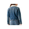 Levi'S Chaqueta Mujer ORIGINAL SHERPA TRUCKER MARINO vista trasera