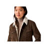 Levi'S Chaqueta Mujer ORIGINAL SHERPA TRUCKER MARRON 04