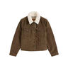 Levi'S Chaqueta Mujer ORIGINAL SHERPA TRUCKER MARRON 05