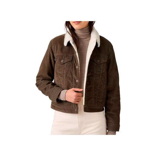 LEVI'S ORIGINAL SHERPA TRUCKER marron