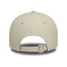 New Era Gorra FEMALE PU 9FORTY BEIGE 07