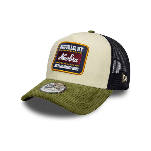 NEW ERA NE PATCH CORD EF TRUCKER NEWERA beige