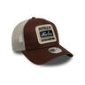New Era Gorra NEW ERA PATCH TRUCKER MARRON 03