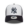 New Era Gorra TEAM COLOUR BLOCK TRUCKER BLANCO 02