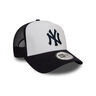 New Era Gorra TEAM COLOUR BLOCK TRUCKER BLANCO 03