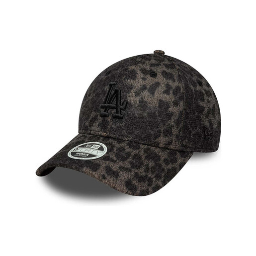 NEW ERA WMNS COSY LEOPARD 9FORTY LOSDOD negro