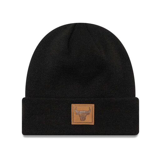 NEW ERA TEAM PATCH CUFF BEANIE negro