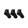 Nike Calcetines Nike Everyday Ankle Socks (3 Pairs) NEGRO 02