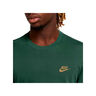 Nike Camiseta Hombre M NSW CLUB TEE VERDE 03