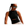 Nike Camiseta Mujer W NSW CHILL KNIT RIB TANK NEGRO 05