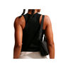 Nike Camiseta Mujer W NSW CHILL KNIT RIB TANK NEGRO vista trasera